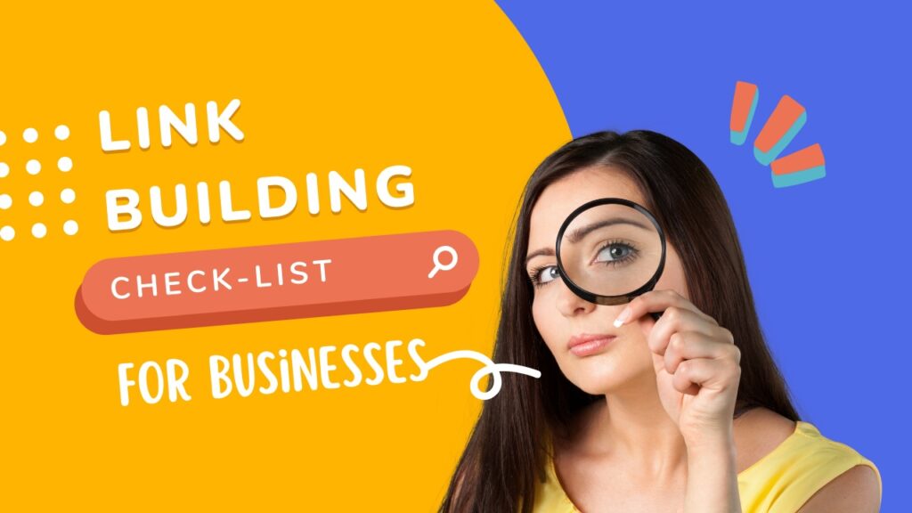 Link Building Check List